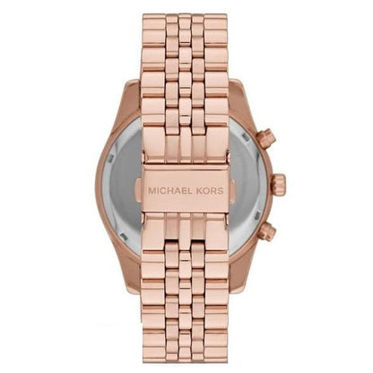 Michael Kors MK8319 Men's Lexington Rose Gold Chronograph Watch