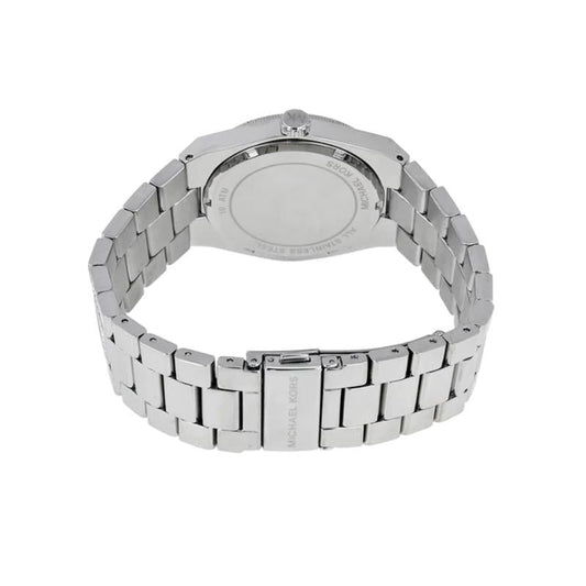 Michael Kors MK6089 Ladies Channing Silver Diamond Chronograph Watch
