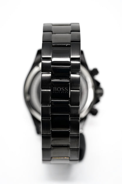 Hugo Boss HB1512961 Men's Chronograph Ikon Black PVD Watch
