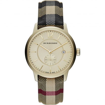 Burberry BU10001 Unisex The Classic Horseferry Gold 40mm Watch