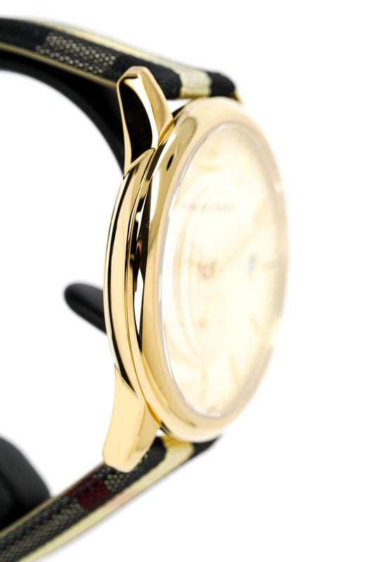 Burberry BU10001 Unisex The Classic Horseferry Gold 40mm Watch