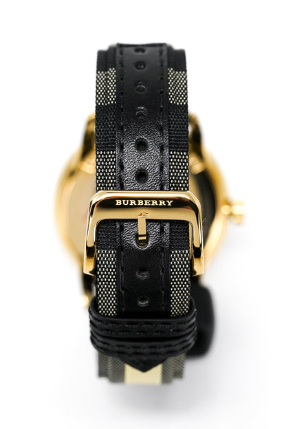 Burberry BU10001 Unisex The Classic Horseferry Gold 40mm Watch