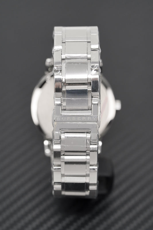Burberry BU9031 Men's The City 38mm Steel Blue Watch
