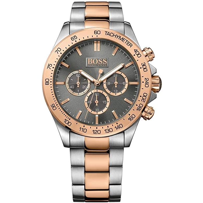 Reloj cronógrafo Hugo Boss Ikon para hombre, bicolor, HB1513339