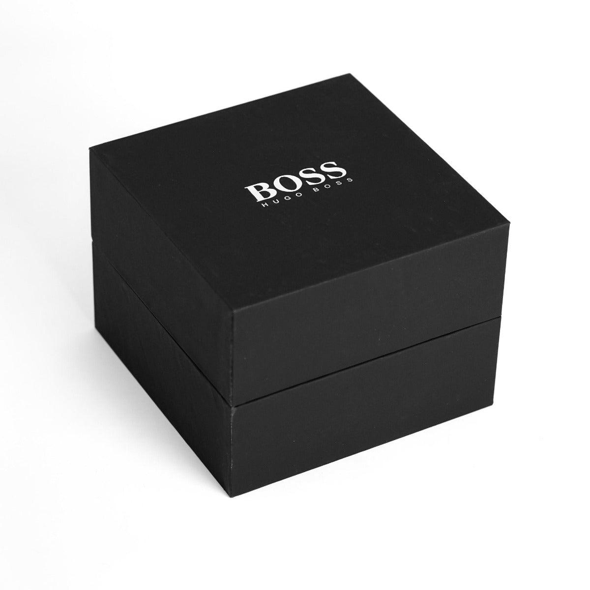 Black box with 'BOSS' branding on a white background