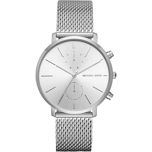 Silver Michael Kors Watch with a white face