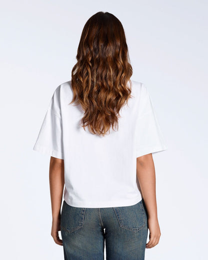Wide Boat Neck Organic T-Shirt - Bascora