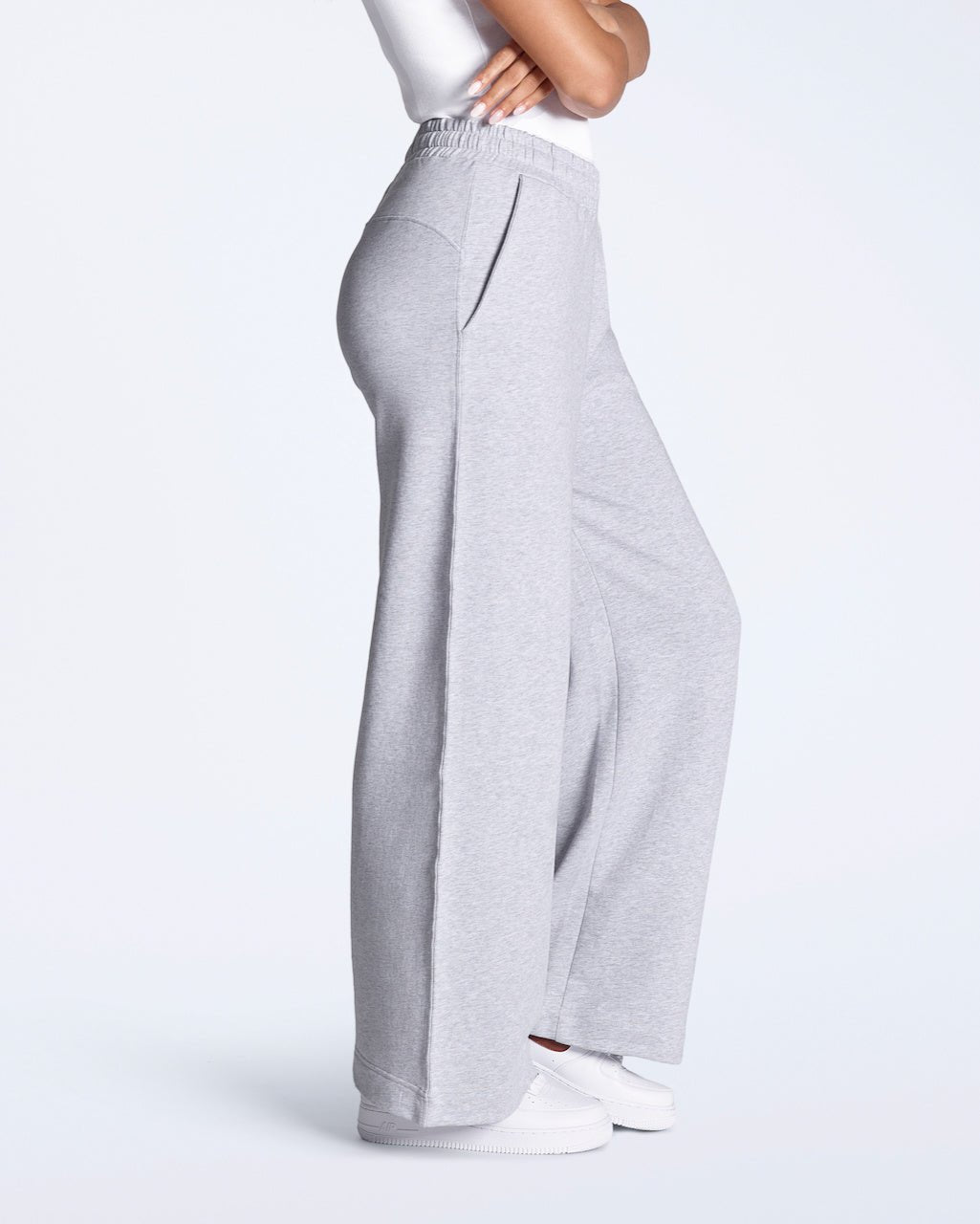 Wide Leg Organic Joggers - Bascora