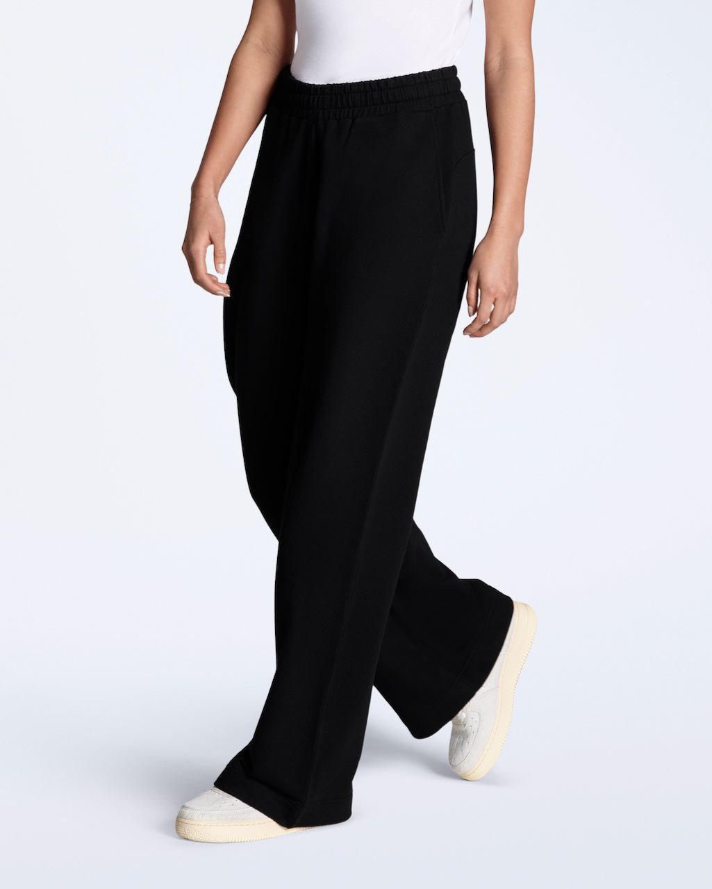 Wide Leg Organic Joggers - Bascora