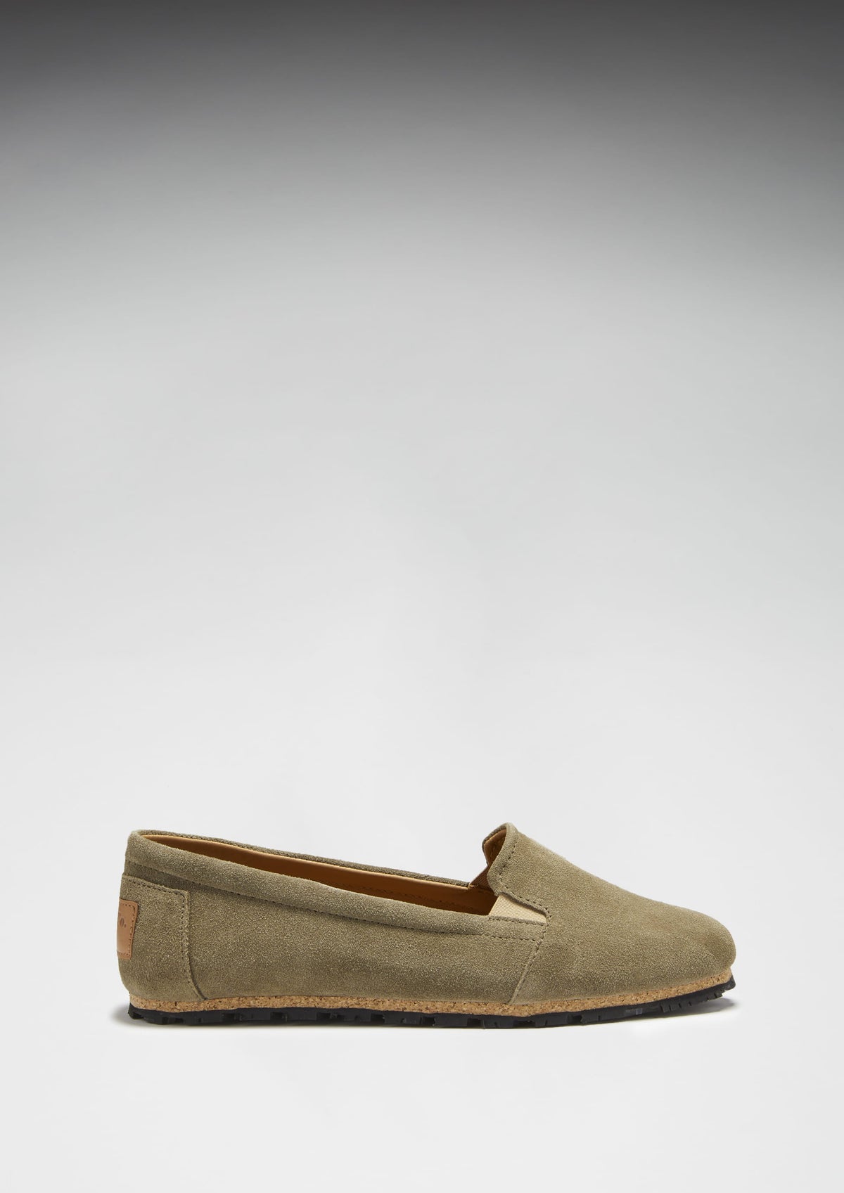 Hugs & Co. Women's Truffle Green Suede Continental Espadrilles