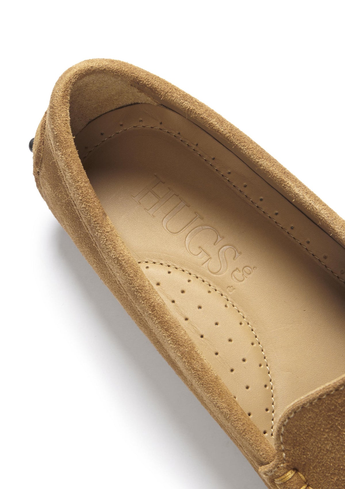 Hugs & Co. Women's Tobacco Suede Tasselled Driving Loafers