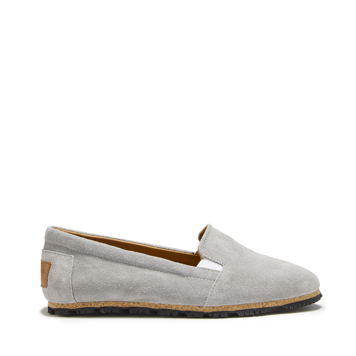 Hugs & Co. Women's Dove Grey Suede Continental Espadrilles