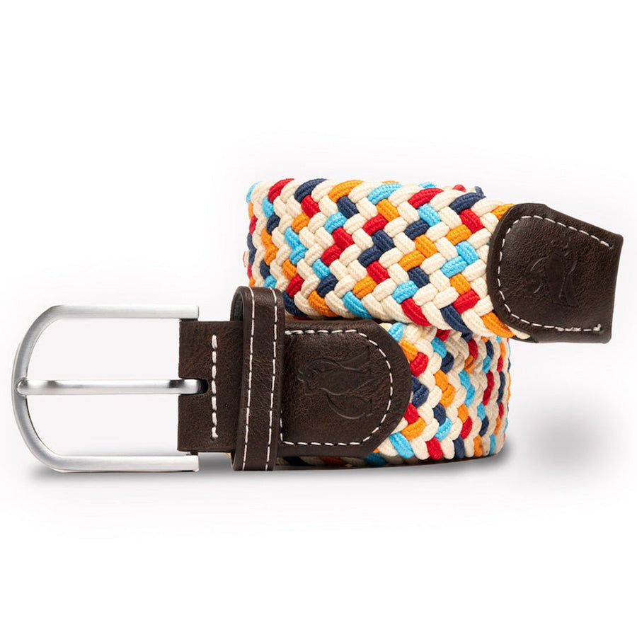 Woven Belt – Multicolour Zigzag - Bascora